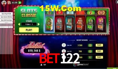 A Popularidade dos Caça-Níqueis no Bet122